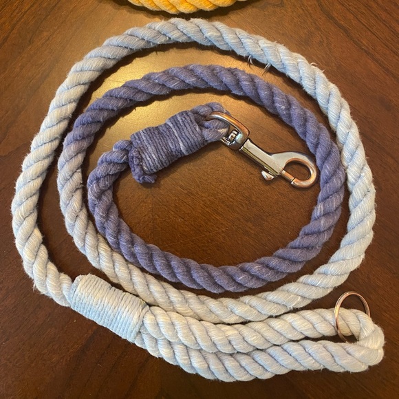 New Cavology Stunning Ombré 5 foot rope dog leashes - Picture 3 of 3